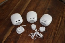 Google Nest Wifi Pro 6E 2 Port Wireless Mesh Router - Pack of 3 - Snow -