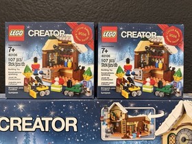 NEW and Sealed LEGO Santa's Workshop 10245 and 2 sets of LEGO Toy Workshop 40106