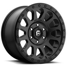 20x10 Fuel D579 Vector 5x55x127 -18 Matte Black Wheels Rims Set4 78.1