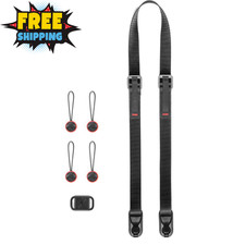 Peak Design Camera Leash Strap Black Adjustab...