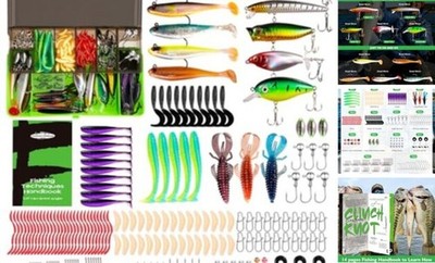  Fishing lures-2026 New Fishing Lure kit for Bass H1-279pcs All-in-One