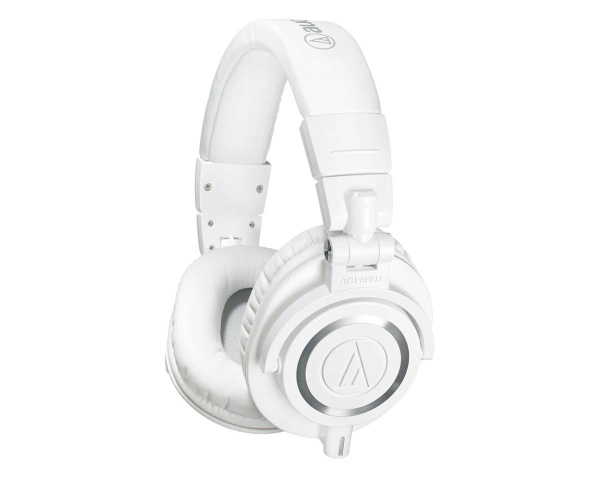 【中古】ATH-M50xWH audio-technica Audio-Technica ATH-M50x White Headphones for sale | eBay