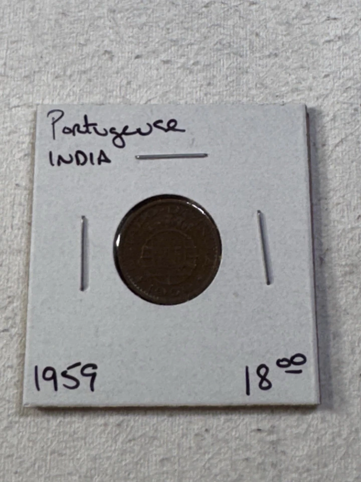 1959 India-Portuguese 10 Centavos - Image 4 of 4
