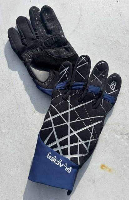 New Glacier Glove Cycling Blue/Black XL
