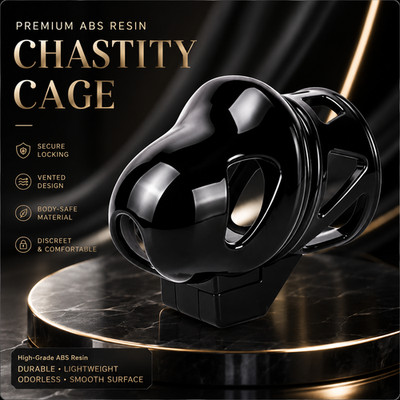 Male Chastity Cage Device Realistic Glans Sissy Men Lock Belts With 9 Size Rings