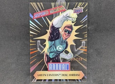 2023 Upper Deck DC Annual Suspended Animation /199 Green Lantern Hal Jordan Corp
