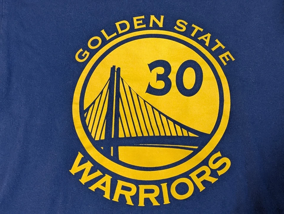 Camiseta Adidas Stephen Curry Golden State Warriors 13 NBA Azul Talla Mediana  Foto 4 de 4