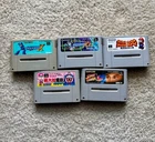 Super Famicom Game Lot (Rockman X2, Mega Man, Super Mario RPG, SNES, Japanese)