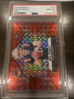 2024 Panini Mosaic Drake Maye NFL Debut #273 Red Mosaic Prizm PSA 10(RC)(GEM MT)