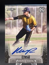 2020 Leaf Draft Autographs #BA-MR1 Marco Raya 