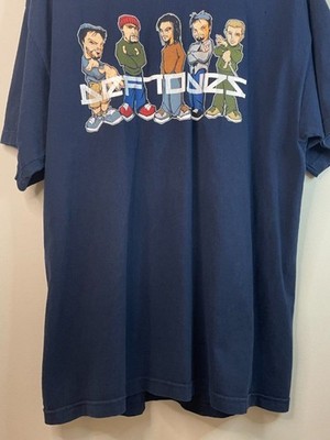 Vintage 90s Original Deftones Band Navy Shirt Size XL Giant Tag | eBay