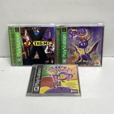Spyro the Dragon 1Xtreme Super Bubble Pop 3 PS1 Game Lot Sony PlayStation