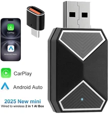 Wireless USB CarPlay Adapter Wireless Carplay Dongle For iPhone Apple Plug &Play