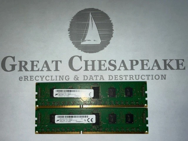 PC3-14900 (DDR3-1866) Bus Speed 4 GB Capacity per Module DIMM