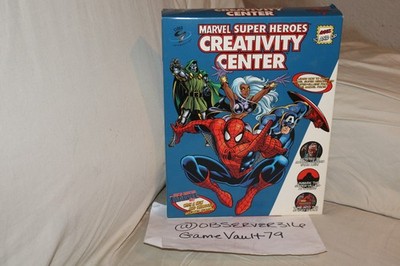 Cloud 9 Interactive Marvel Super Heroes Creativity Center for PC/MAC NEW BIG BOX