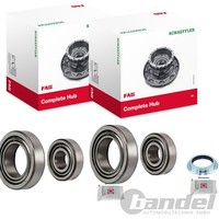2X Fag RADLAGER-SATZ Vorne Passend FÜR Ford Transit Links+Rechts