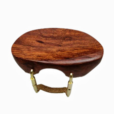 Rosewood Dark brown Violin Chin rest 4/4 Violin Chinrest W/Matel Bracket Screw
