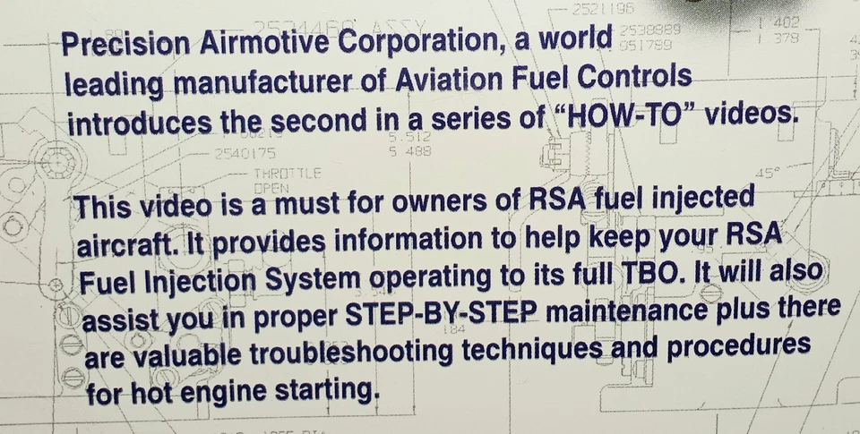 Precision Plane Maintaining the RSA Fuel Injection System Interactive CD-ROM - Image 3 of 4