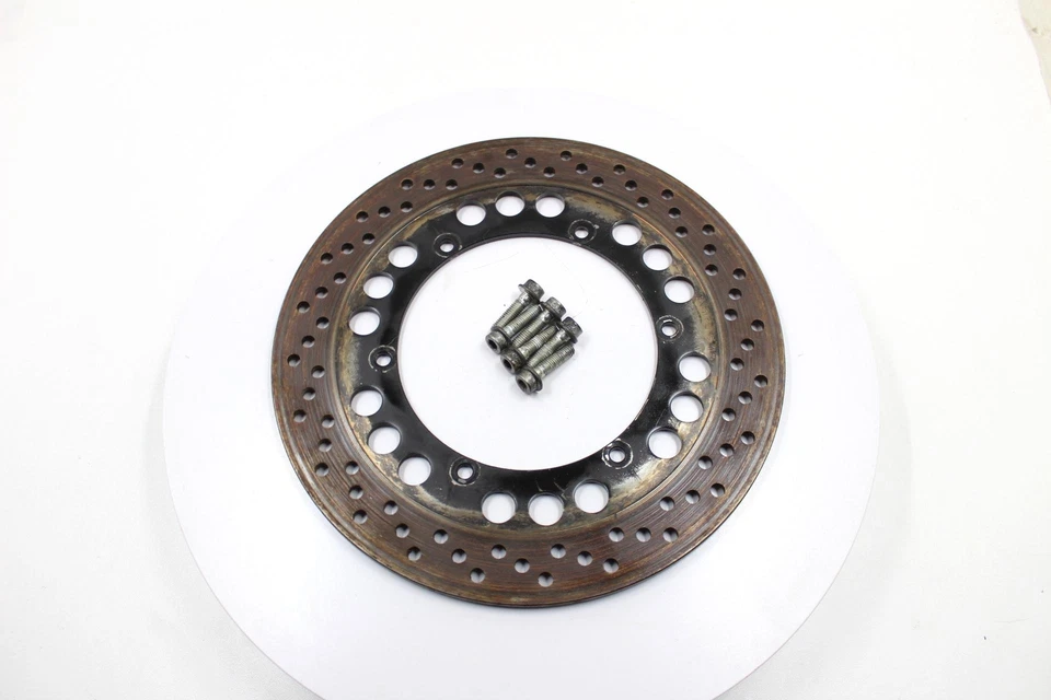 91 SUZUKI GSX1100G OEM REAR ROTOR BACK BRAKE DISC - Image 2 of 4