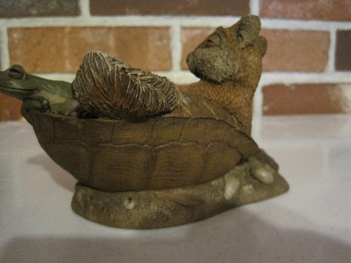1994 CAIRN STUDIOS TIMOTHY WOLFE #9068 SQUIRREL FROG FIGURINE VAGABONDS SIGNED - Picture 8 of 15