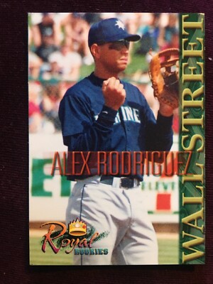 2000 Royal Rookies Futures Wall Street Alex Rodriguez Pounding 