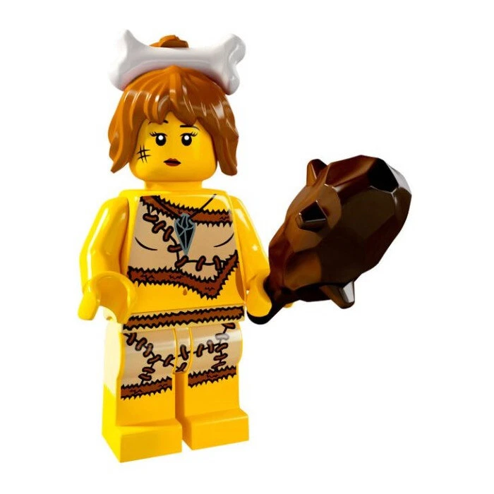 LEGO Serie 5 Minifiguras Coleccionables 8805 - Mujer Cueva (SELLADO)