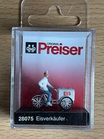 Preiser 28075 EisverkäUfer , Ho 1:87 , Neu & Ovp