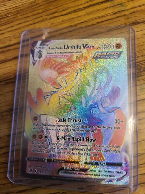 Pokémon TCG Rapid Strike Urshifu VMAX Sword & Shield - Battle Styles 169/163...