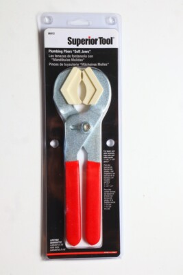 Superior Tool Heavy Duty Plumbing Pliers Soft Jaws Pro Line 06012 Pack of 3