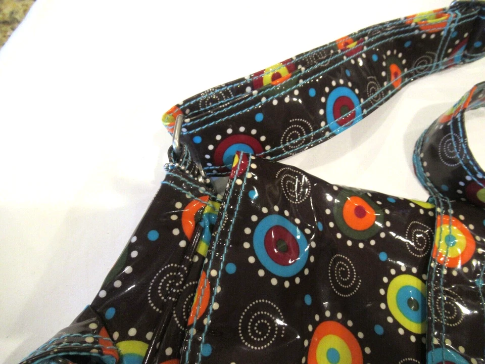 Kalencom diaper bag and matching interior bag, multicolor - Image 4 of 4