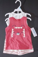Carter's Baby Boy 6 Mo Infant Summer Clothing 3 Pc Set Shirt, Shorts,  Bodysuit