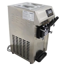 Commercial Stainless Steel Soft Ice Cream Mahcine Ice Cream Maker 3 Flavor