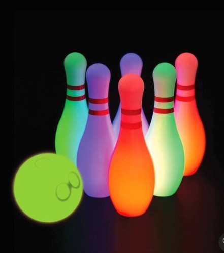 Glow Games LED Glow Bowling Set 7pc - 第 6/7 張圖片