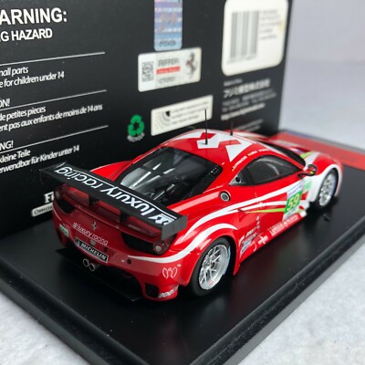 1/43 TSM Fujimi Ferrari 458 ITalia GT2 2011 24 Hours Lemans
