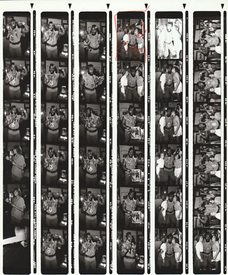 #ad #ad Original Contact Photo Sheet amp; Negatives The A Team Mr T 1983 $50.00