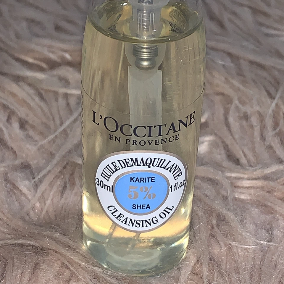 Aceite Limpiador de Karité L'OCCITANE - 30 ml/1 oz Tamaño de Viaje NUEVO Foto 3 de 4