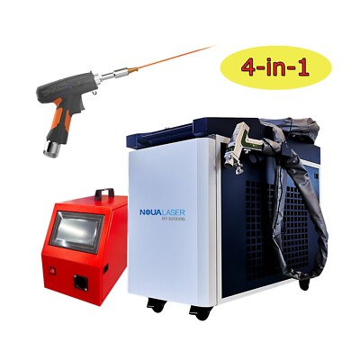 Laser Welding Machine Cutter, Cleaner Rust Remover 2000W Fiber laser 4in1 Welder
