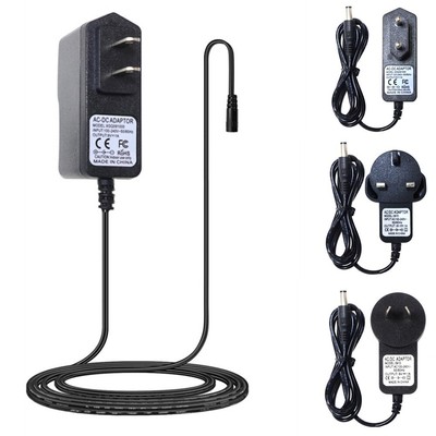 Gitarrenpedal Netzteiladapter für Effektpedale DC 9V 1A US/UK/AU/EU Stecker