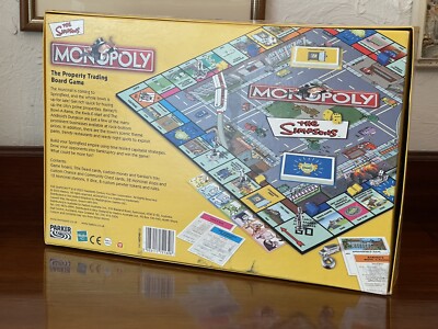 Monopoly Les Simpson 2003 Par Parker/Hasbro (sans Pion Chien) - Jeu De Société