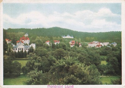 AK - Marienbad, Blick zum Hotel Bellevue