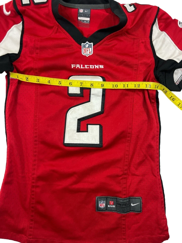 Nike NFL Falcon Red Youth Kid Jersey Sz XS Signed By Player Matt Ryan 2 - Image 3 of 4