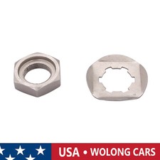 Front Sprocket Lock Nut & Washer Fit for 1987-2004 Yamaha Warrior 350 YFM350X