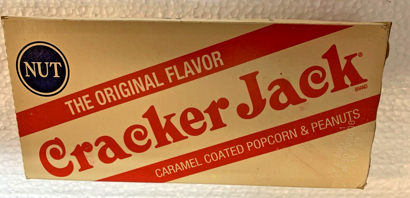 CRACKER JACK Box Collector Series Prize Inside Nut Original Flavor