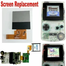 For GBC Game Boy Color Backlight Backlit LCD Screen Mod BRIGHT Original Parts