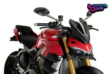 PUIG CUPOLINO NAKED N.G. SPORT PER DUCATI STREETFIGHTER V4 S 2020 FUME SCURO