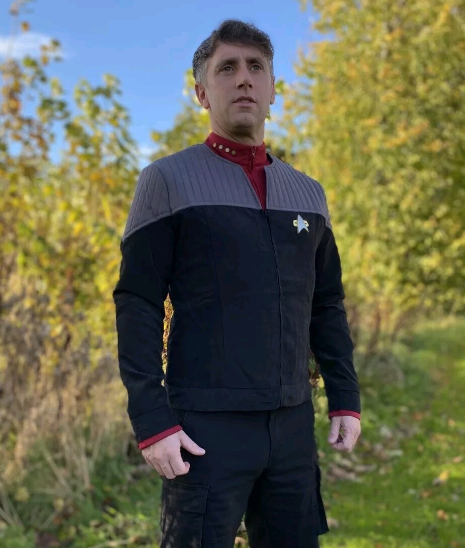 Star Trek Lower Decks Camisa De Hombre Cosplay Uniforme | Cuotas Sin