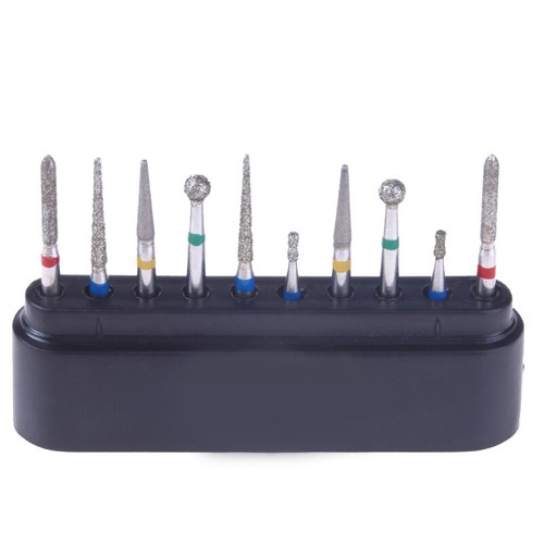 AZDENT Dental FG Diamond Burs Composite/Polishing Kit for High Speed Handpiece - Picture 75 of 129