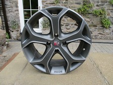 Rare HD RED Dark Blade  Matt Anthracite Alloy Wheels 4 x 108