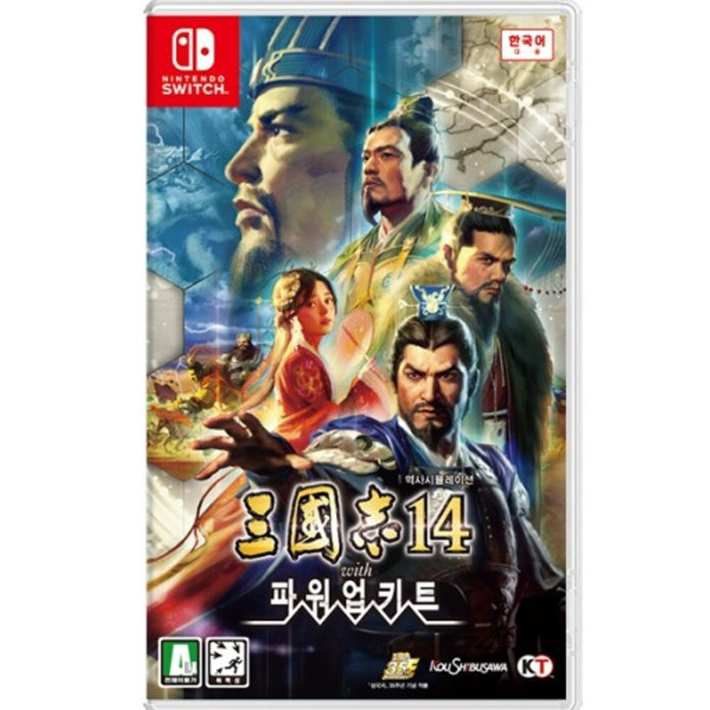 Romance of the Three Kingdoms 14 with Power Up Kit Korean