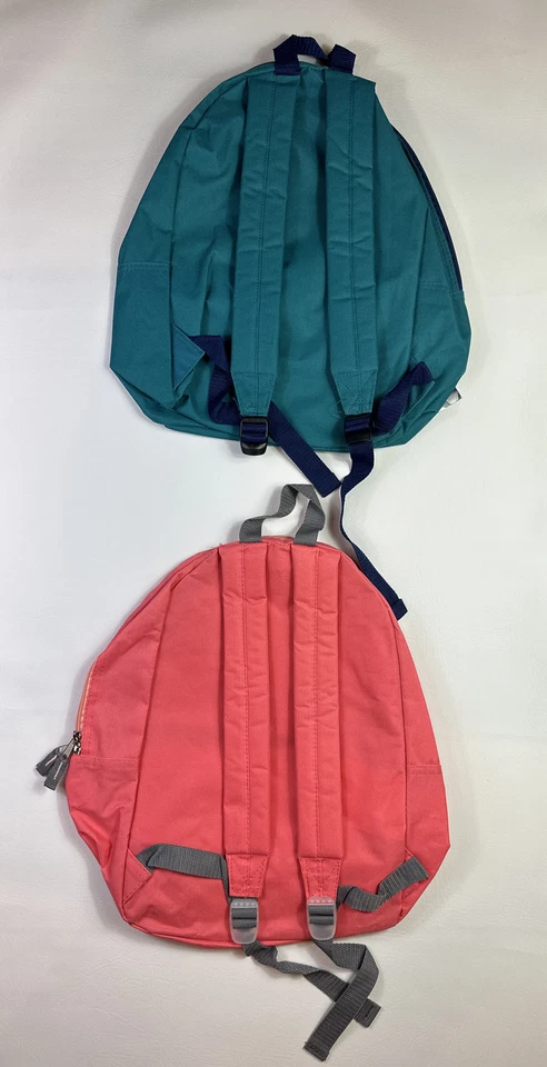 Trailmaker Juego Clásico-2 Mochilas Escuela Senderismo Camping Verde y Rosa NUEVO. Foto 2 de 4